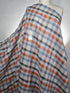 100% Linen 'Checkmate' - The Country Road - Clearance Fabric Sale 30% Off